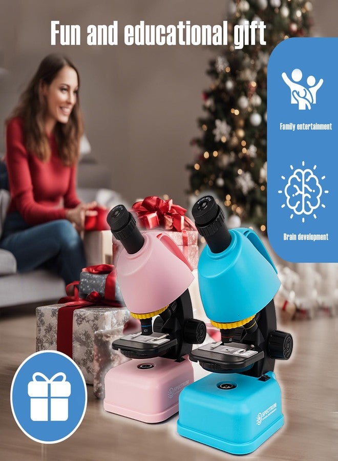 Spectrum Optical Instruments SpectrumOI Compound Microscope for Kids, Microscope for Adults Blue Color - Image 2